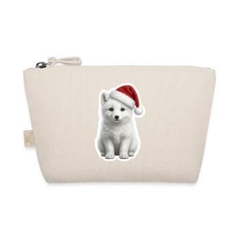 White arctic fox in deep snow - Organic Pouch - nature - Front