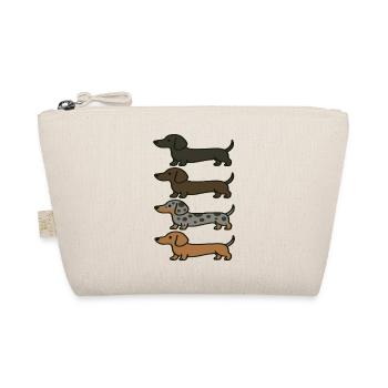 Variations de couleur de Teckel mignons - Trousse biologique - nature - Devant