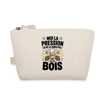 Beer on tap Undergo hops llustration fun - Organic Pouch - nature - Front