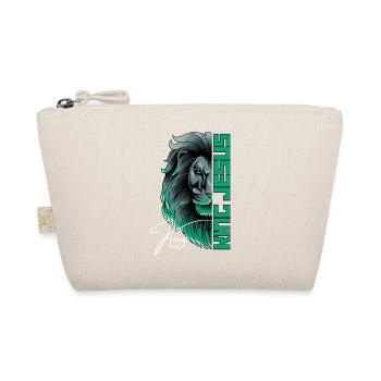 King Jesus - Löwe von Juda - christlich - Bio-Täschchen - Natur - Vorne