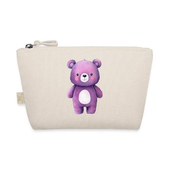 Ourson en Peluche – Univers Bébé Plein de Douceur - Trousse biologique - nature - Devant