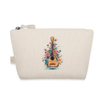 Flowers Guitar in the Magic of Colors - Organic Pouch - nature - Front