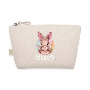 Easter Bunny Cute Colorful Easter Bunny for Kids - Organic Pouch - nature - Front