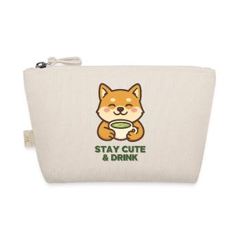 Sweet Shiba with Matcha - Organic Pouch - nature - Front