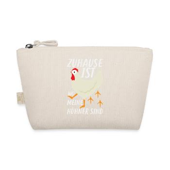 Home is where my chickens are - Organic Pouch - nature - Front