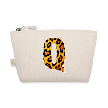 Leopard_Buchstabenmuster_ _Q - Trousse biologique - nature - Devant