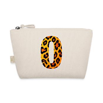 Leopard_Buchstabenmuster_ _O - Trousse biologique - nature - Devant