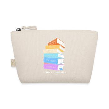 Reading Library Bookworm - Organic Pouch - nature - Front