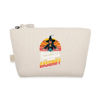 Witches don't need a magic wand they have - Organic Pouch - nature - Front