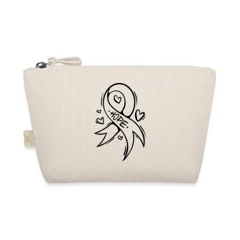 Cœur en boucle cancéreuse Hope - Trousse biologique - nature - Devant
