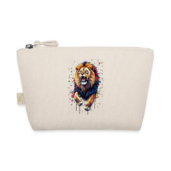 Colorful Lion Eruption - Organic Pouch - nature - Front