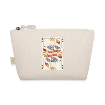 Kite Kite Flying Kite King In The Wind - Organic Pouch - nature - Front