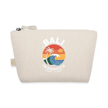 Bali Indonesia Coordinate - Organic Pouch - nature - Front