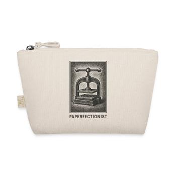 Paper Perfectionist | Bookbinding, Book Press - Organic Pouch - nature - Front