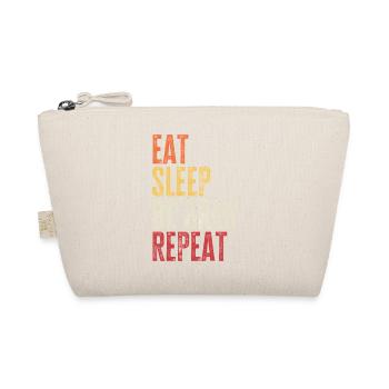 Eat Sleep Be Greg Repeat Retro Name - Organic Pouch - nature - Front