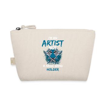 Tattoo Artist Not Magic Wand Holder Design - Organic Pouch - nature - Front