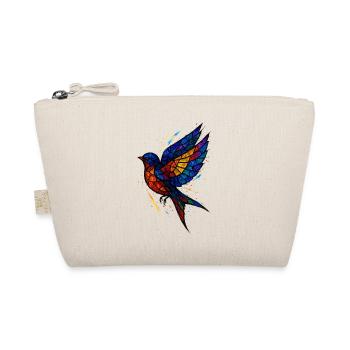 Hirondelle Vitrail : Art Coloré & Poétique - Trousse biologique - nature - Devant