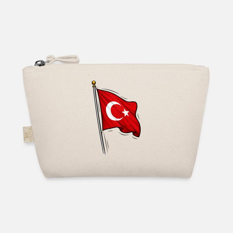 Turkey Flag Organic Pouch