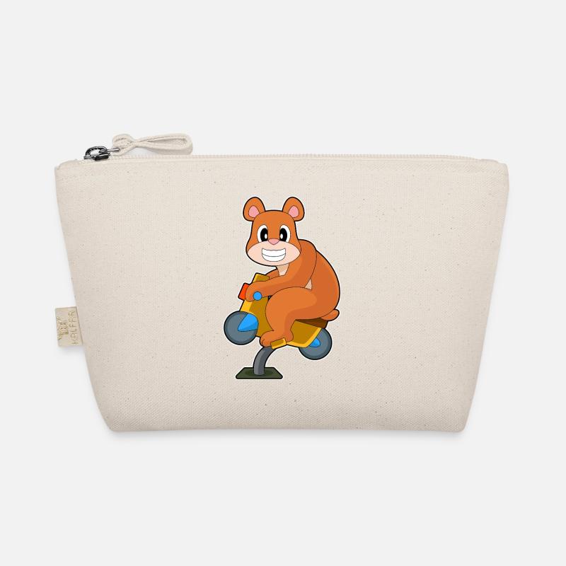 Bear Motorcycle Organic Pouch