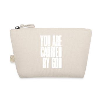 You are carried by god - Bio-Täschchen - Natur - Vorne
