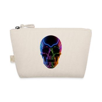 Crâne lumineux pour les fans de DJ et de techno - Trousse biologique - nature - Devant