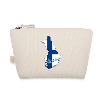 Carte avec drapeau finlandais, j’adore la Finlande - Trousse biologique - nature - Devant