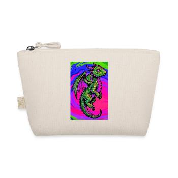 Drache - Bio-Täschchen - Natur - Vorne