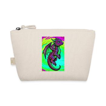 Drache - Bio-Täschchen - Natur - Vorne