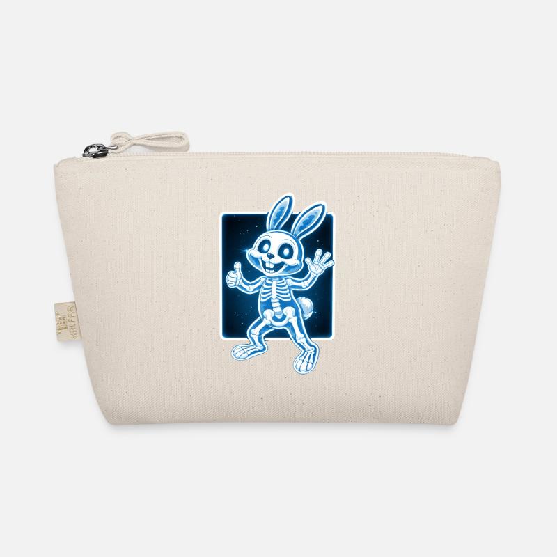 Squelette de lapin à rayons X Drôle de design d’Halloween Trousse biologique