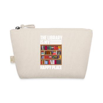 Buchlesung, Bibliothekar, Bibliothekar, Büchersüchtige Lektüre, - Bio-Täschchen - Natur - Vorne