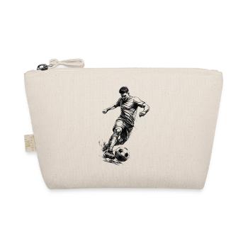 Croquis de footballeur dynamique dans le style crayon - Trousse biologique - nature - Devant
