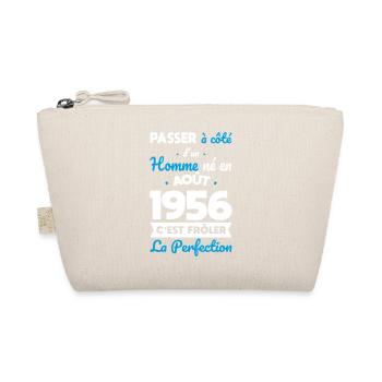 Anniversaire 70 ans - Né en Août 1956 - Trousse biologique - nature - Devant