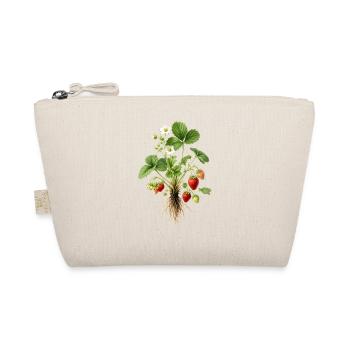 Motif botanique vintage de plante de fraise - Trousse biologique - nature - Devant