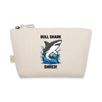 Bulldog Shark Shred Shark Sea Bull - Organic Pouch - nature - Front