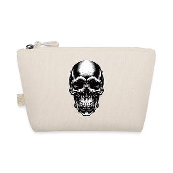 Conception de crâne pour fans de métal gothique motard - Trousse biologique - nature - Devant