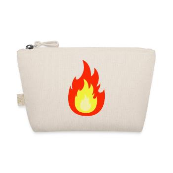 Feuerflamme - Bio-Täschchen - Natur - Vorne