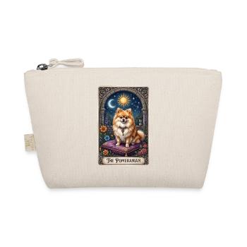 Pomeranian Moon Sun Magic - Organic Pouch - nature - Front