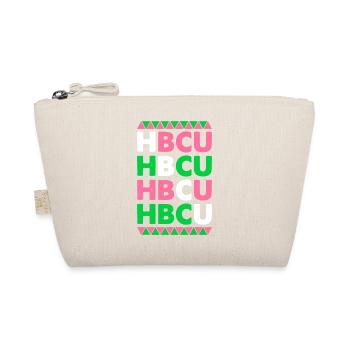 Lettres en majuscule HBCU Pride - Trousse biologique - nature - Devant
