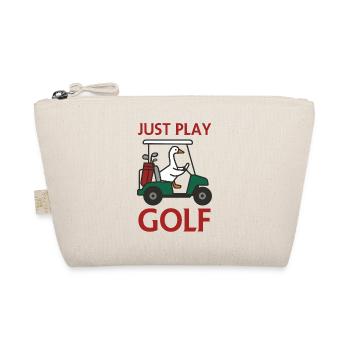 Une oie dans une voiturette de golf – Jouez simplement au golf - Trousse biologique - nature - Devant