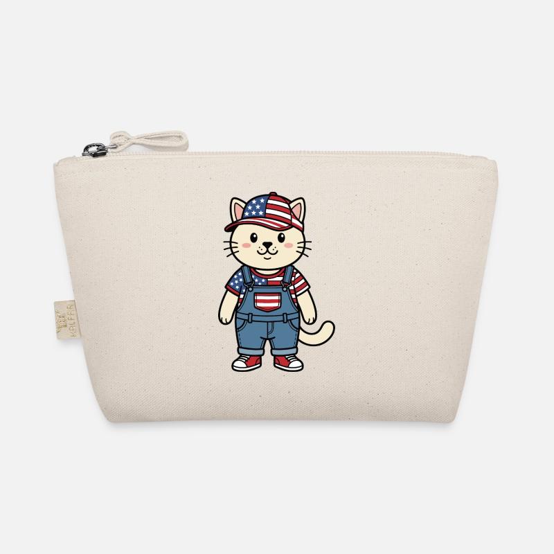 Amerika-Katze Bio-Täschchen