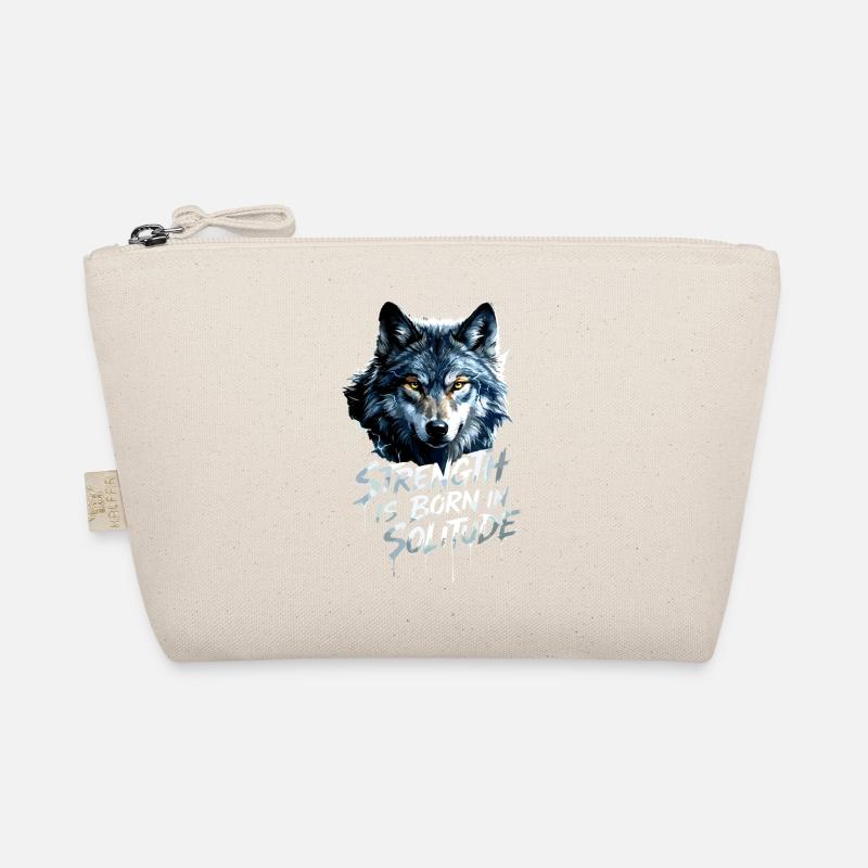 Wolf's Head Motivation Organic Pouch