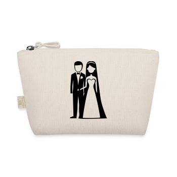 Mariée et marié - Trousse biologique - nature - Devant