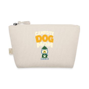 Campsite Dog Mom Summer Camping Adventure - Organic Pouch - nature - Front