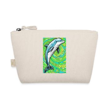 dolphin - Organic Pouch - nature - Front