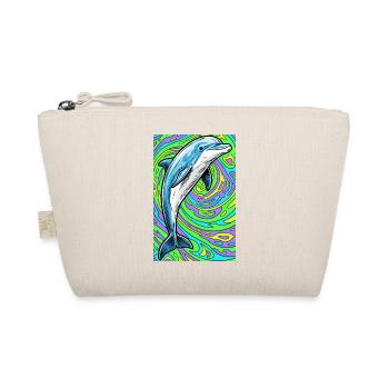 dolphin - Organic Pouch - nature - Front