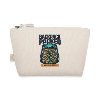 Inca Trail Machu Picchu Daypack, Backpack Packed - Organic Pouch - nature - Front