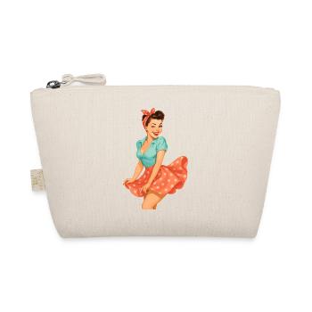 Sweet Pin Up in the Wind – Style Rétro Candy - Trousse biologique - nature - Devant