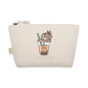 Bubble Tea Boba Drôle de Lapin mignon - Trousse biologique - nature - Devant