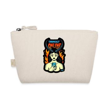 Chronically Online Inferno Maiden - Organic Pouch - nature - Front