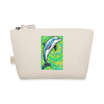 dolphin - Organic Pouch - nature - Front